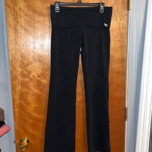 PINK black yoga pants